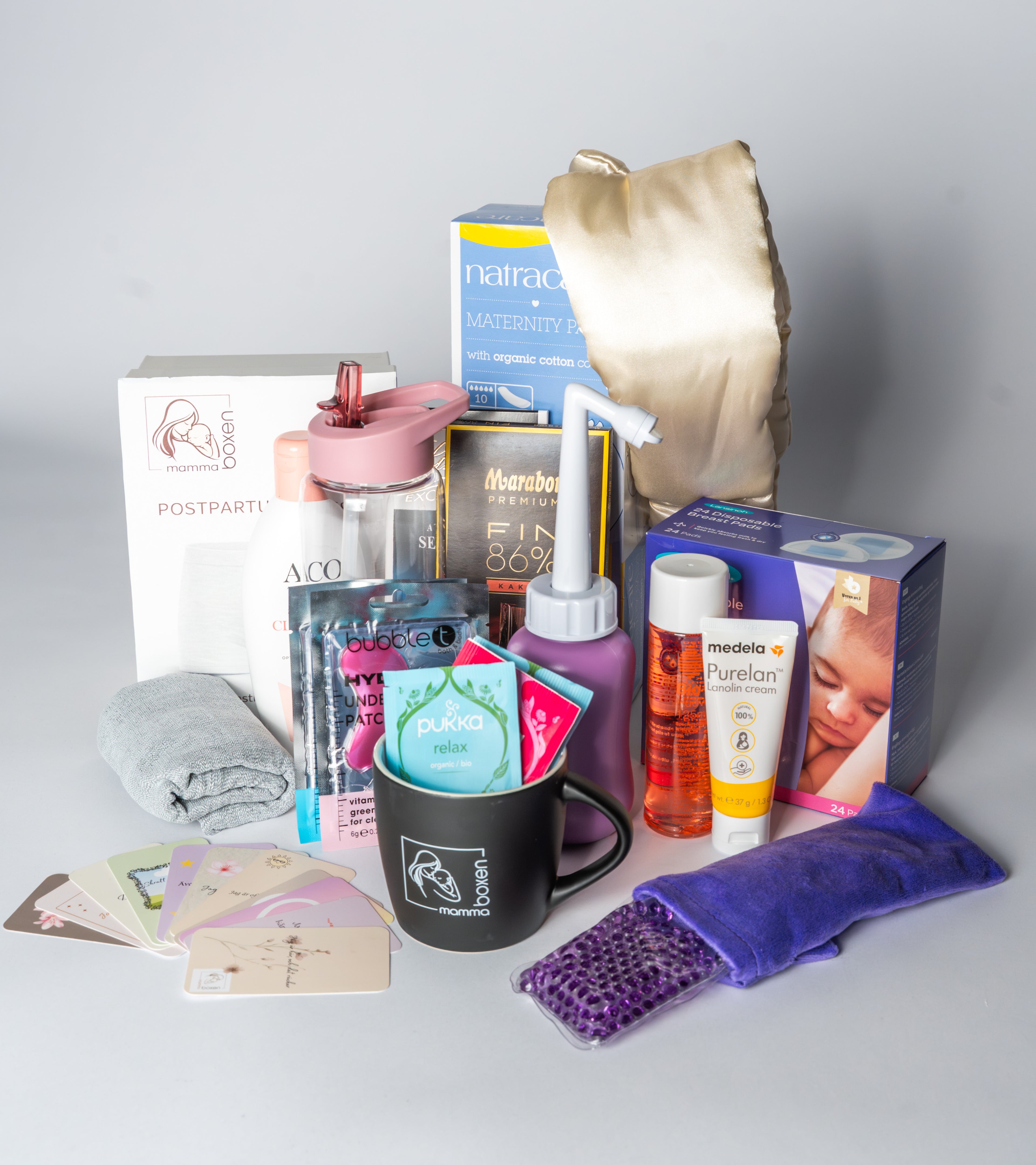 Mammaboxen Premium – exklusiv presentbox för nybliven mamma