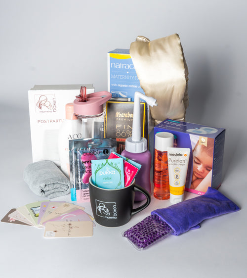 Mammaboxen Premium – exklusiv presentbox för nybliven mamma